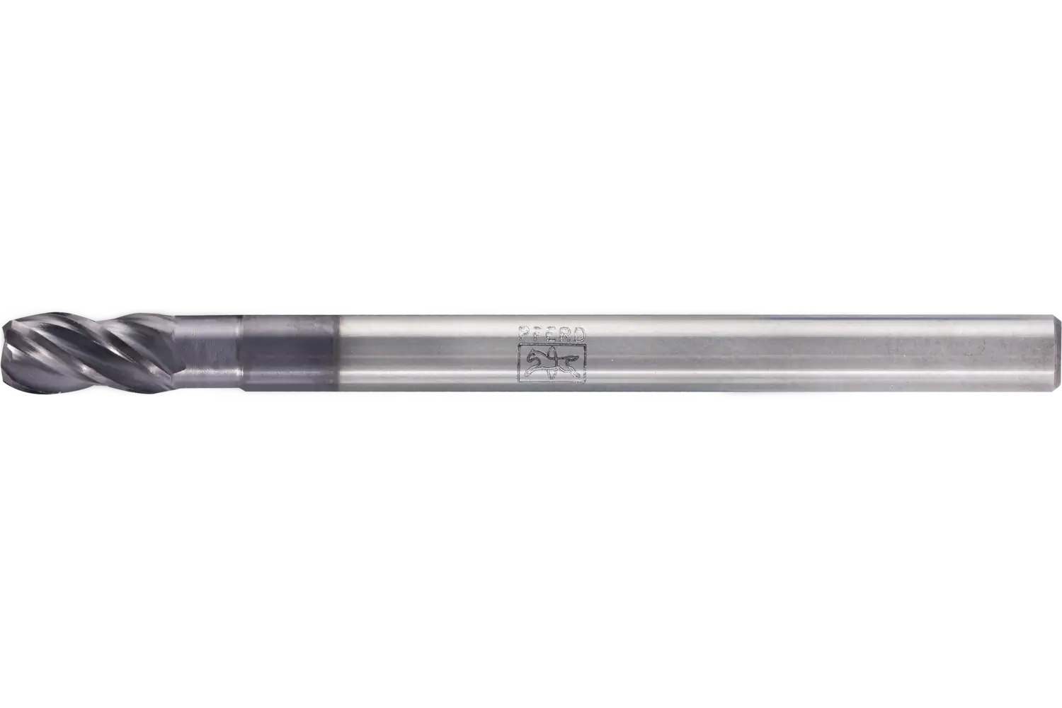 Picture of Pferd Chamfered End Mill, 4 flutes, 5/32" Dia, 5/16" APMX, 2-1/2" OAL, cylindrical shank